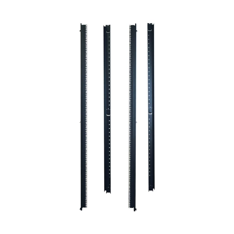 42U Rack Enclosure Server Cabinet 23In Wide Vertical Rail Mnt