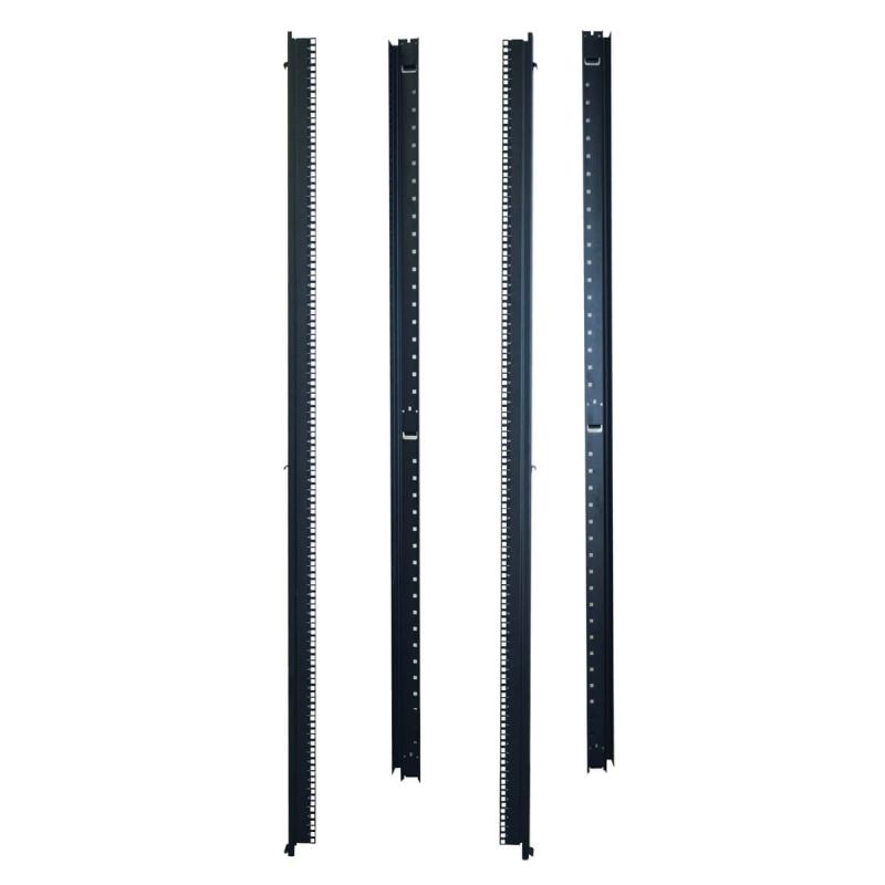 42U Rack Enclosure Server Cabinet 23In Wide Vertical Rail Mnt