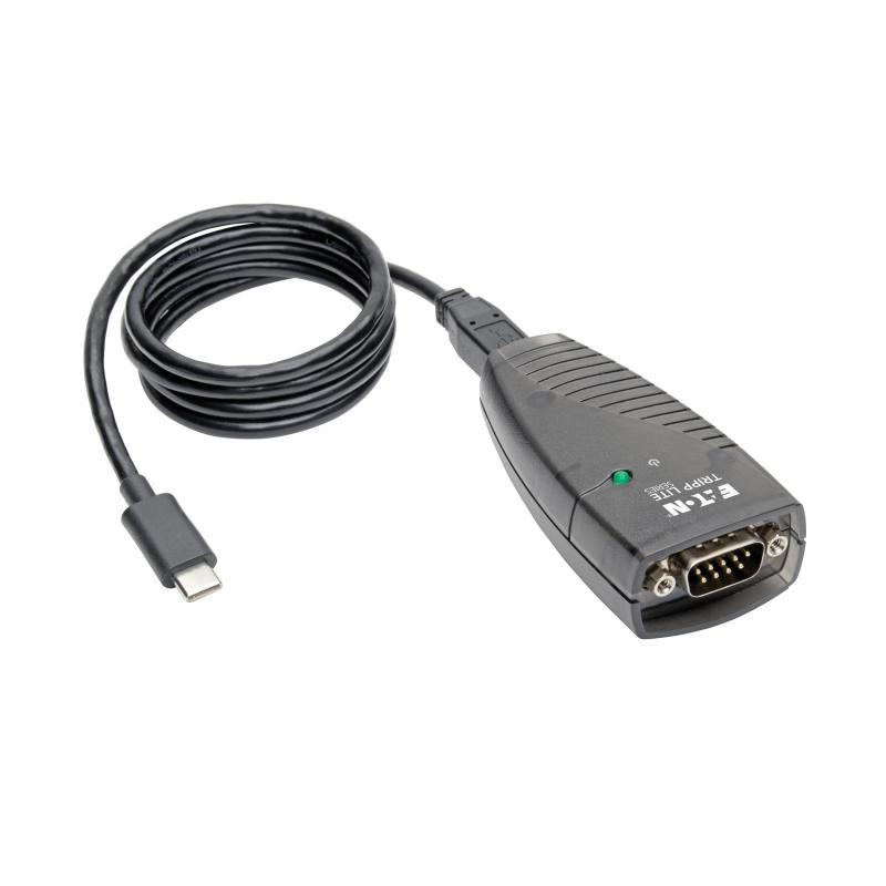 3Ft Keyspan High Speed Usb C To Serial Adapter Db9 Usb Cable Taa