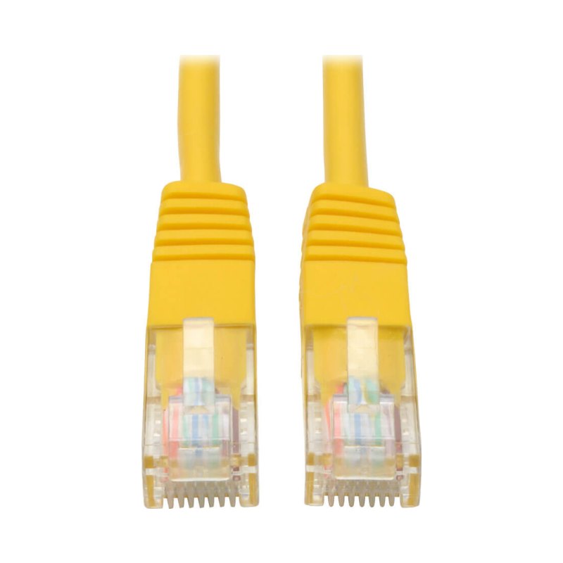 10Ft Ylw Cat5E Molded Cbl