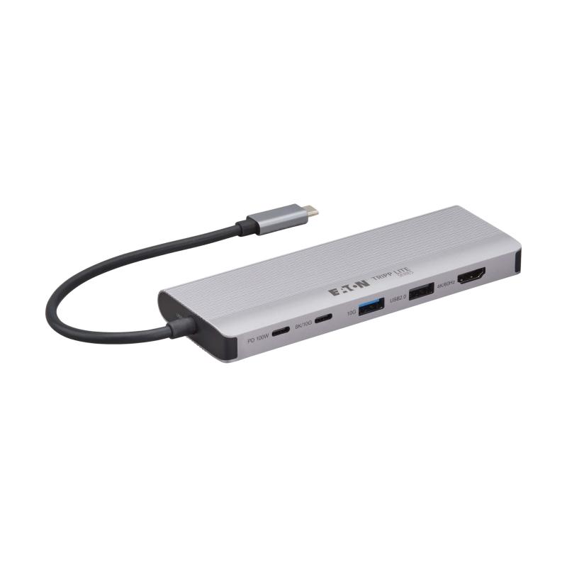 Tripp Lite Series Usb4 Multi-Display Travel Dock 8K Or
