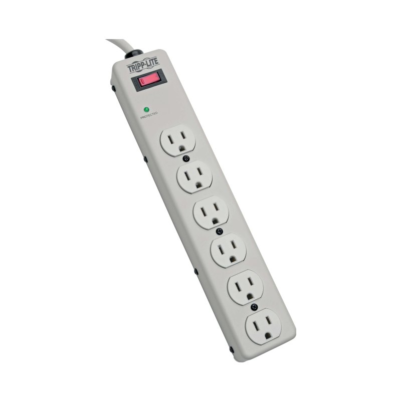 Protect It Surge Suppressor 6Out Ul1449/Ul1363 75K 6Ft Metal