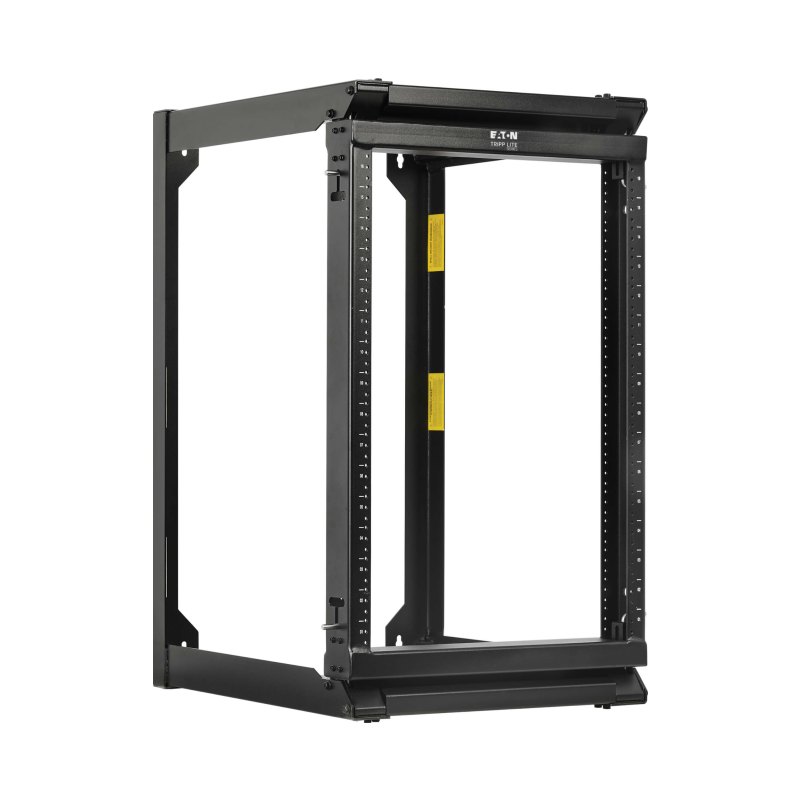 22In 16U Hinged Open Frame Wall-Mount Server Rack Deep