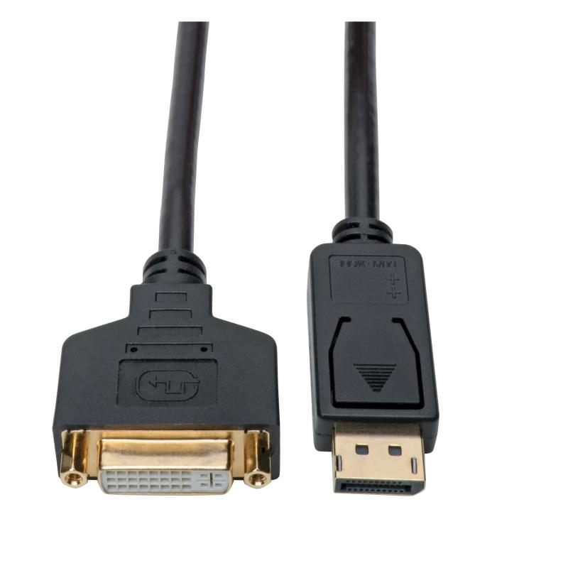 1Ft Dp To Dvi Gold Adapter M/F