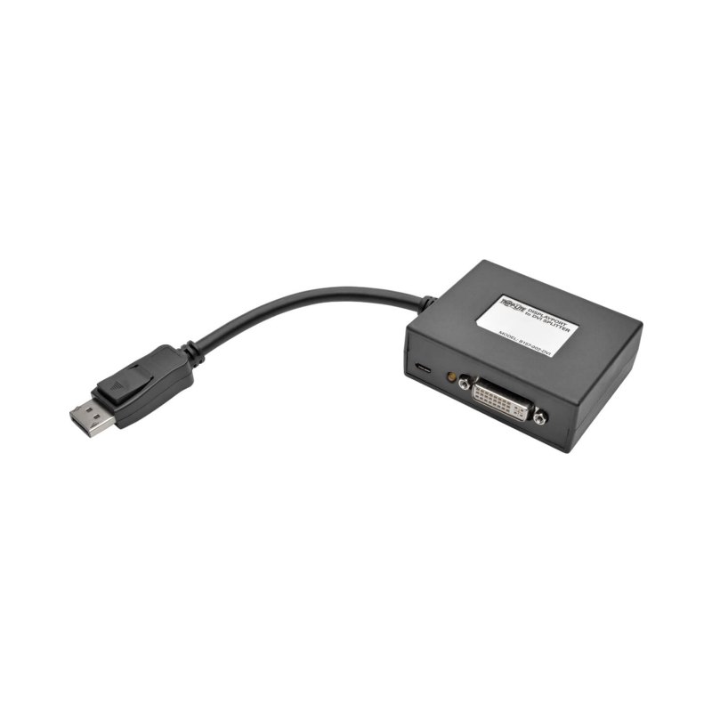 2 Prt Dp/Dvi Convrtr Splitter