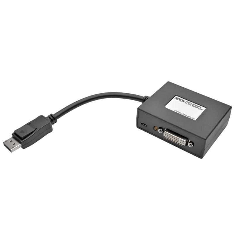 2 Prt Dp/Dvi Convrtr Splitter