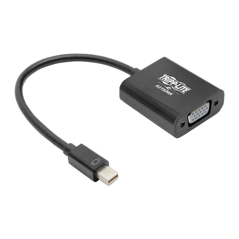 6In Mini Dp/Vga Adapter-Black