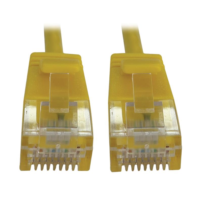 Cat6A10Grj45M/M Poe Yellow 6Ft 1.8M