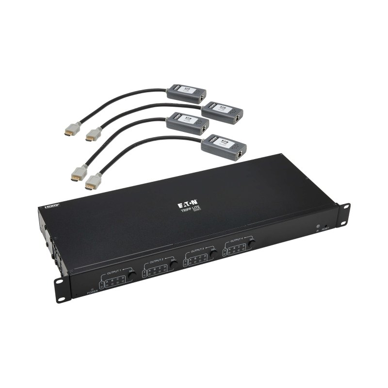 4X4 Av Cat6 Matrix Switch Kit