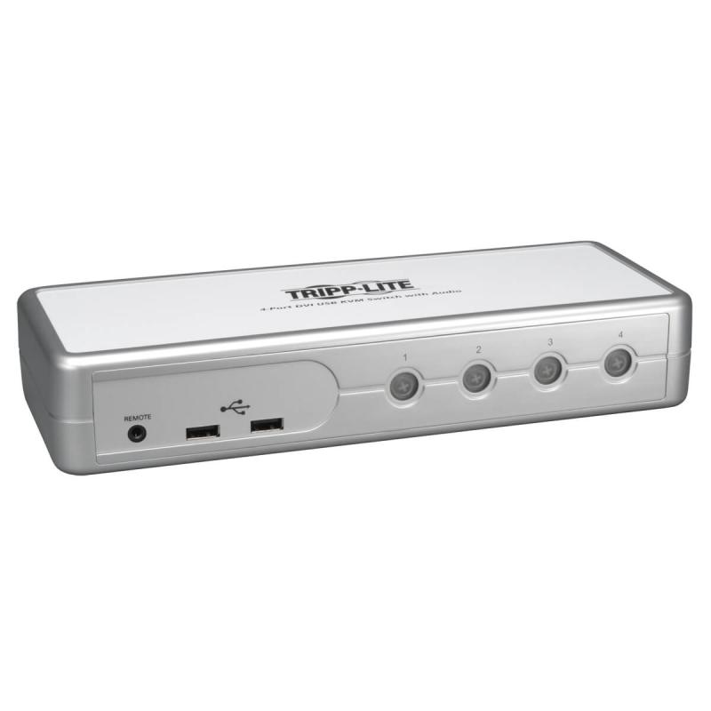 4Pt Dvi Usb Kvm Kit W/Audio