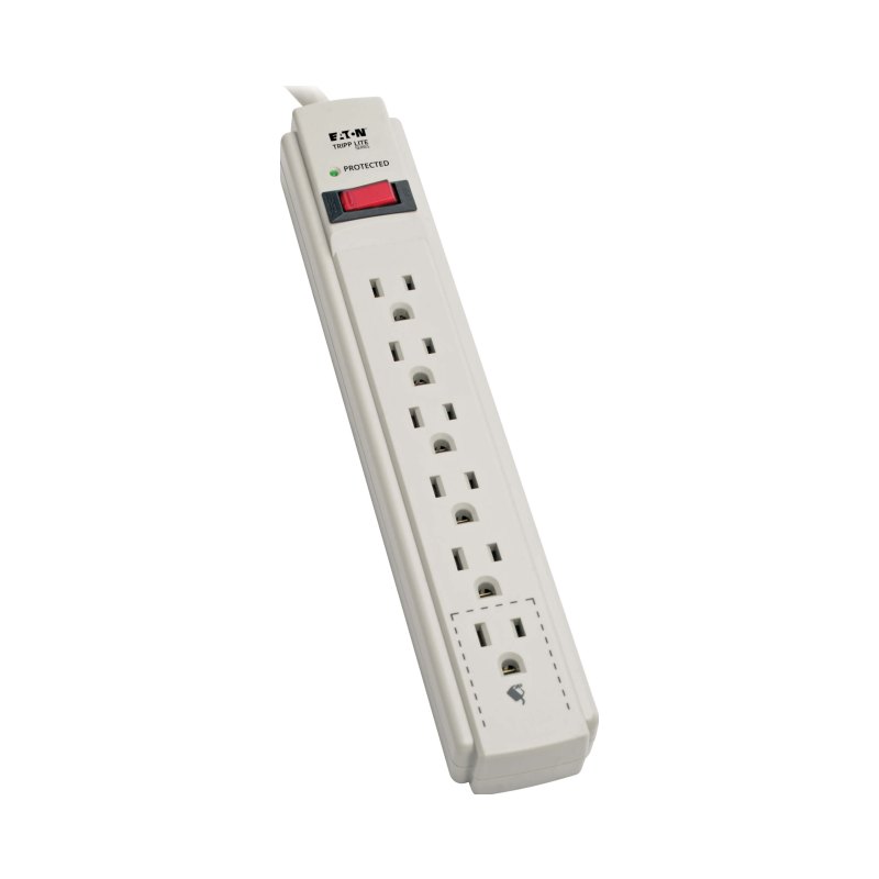 Protect It 6Out Ul1449 Ul1363 20K 15Ft Cord Surge Suppressor