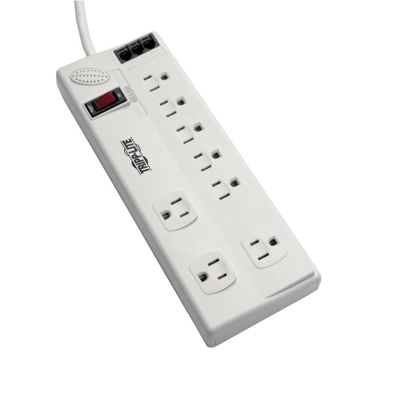 8Outlet Surge Protector With Dsl/Phoneline/Modem Surge