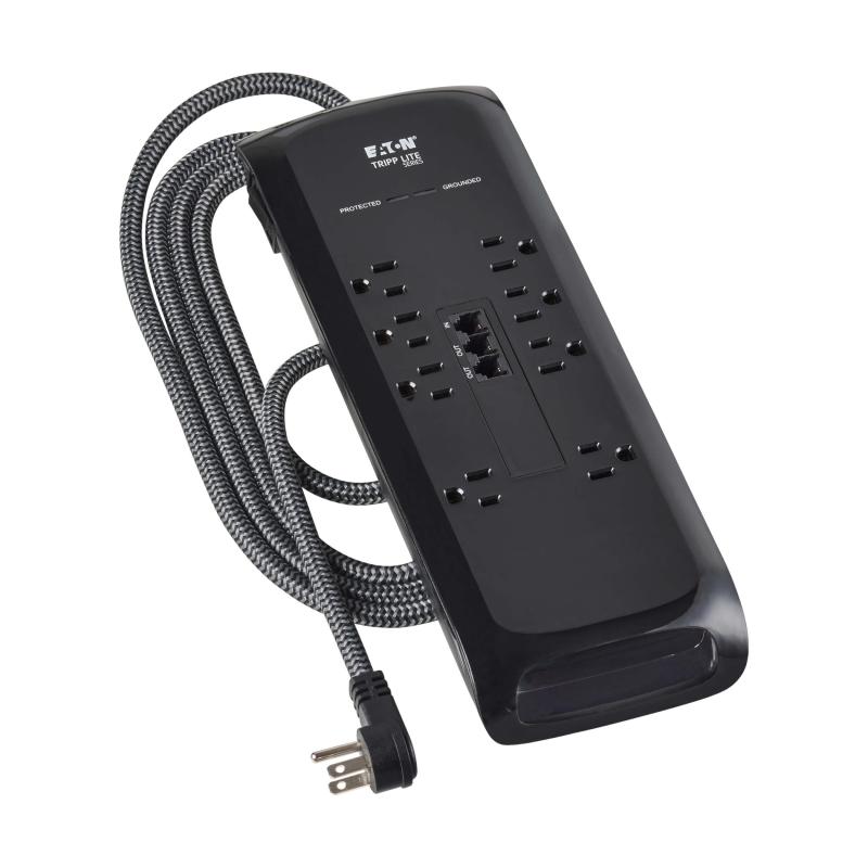 Tripp Lite Series 8 Outlet Surge Protector 5-15R 2400 Joules