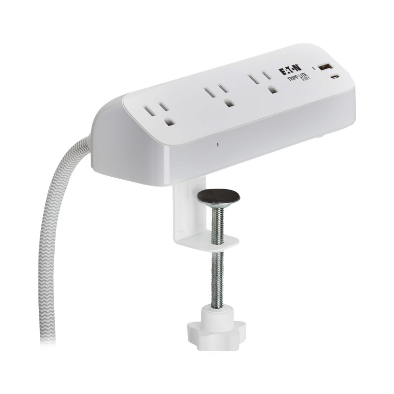 Tripp Lite Series 3-Outlet Surge Protector Usb-A And Usb-C Por