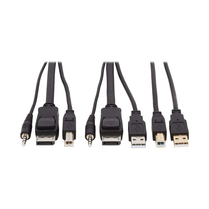 Dp Kvm Cbl Kit Usb/Aud 10Ft