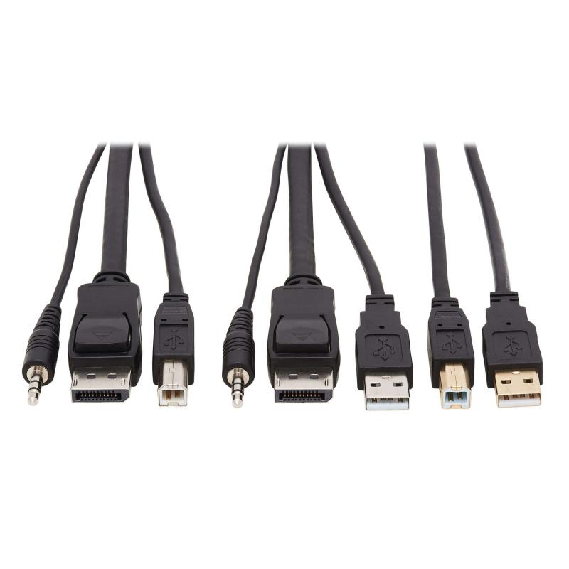 Dp Kvm Cbl Kit Usb/Aud 10Ft