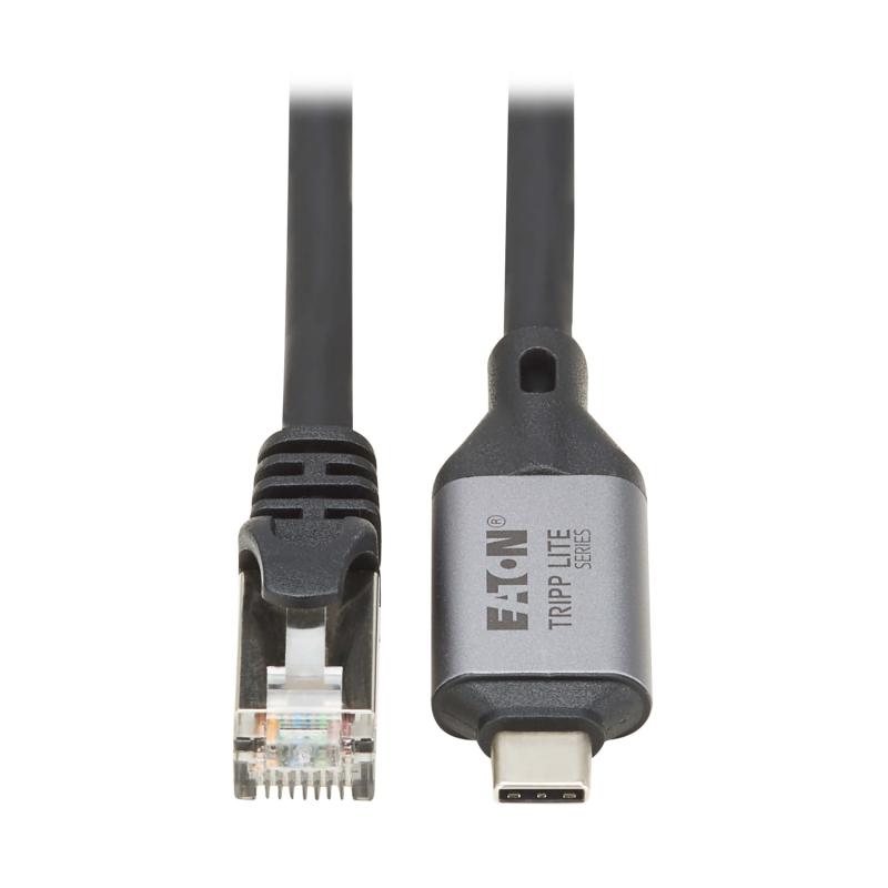 Tripp Lite Series Usb-C To Rj45 Gigabit Ethernet Cable M/M Usb 3.2