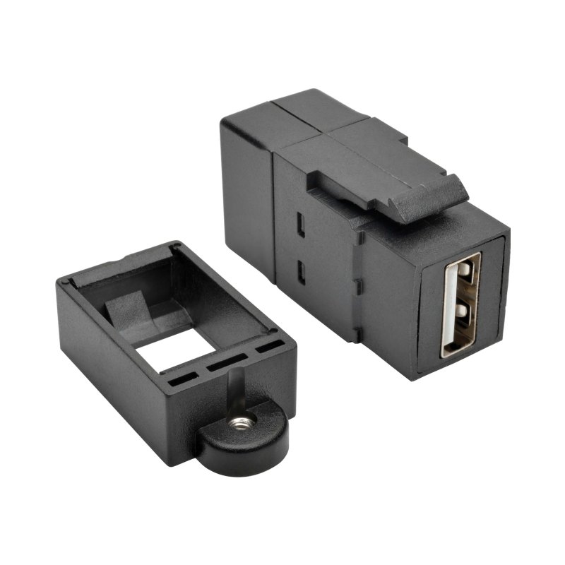 Blk Usb2.0A Kystne/Pnlmnt Cplr