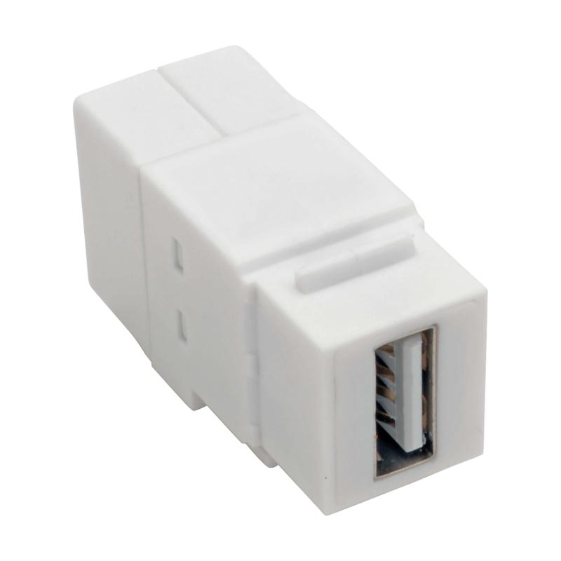 Wht Usb2.0A Kystne/Pnlmnt Cplr