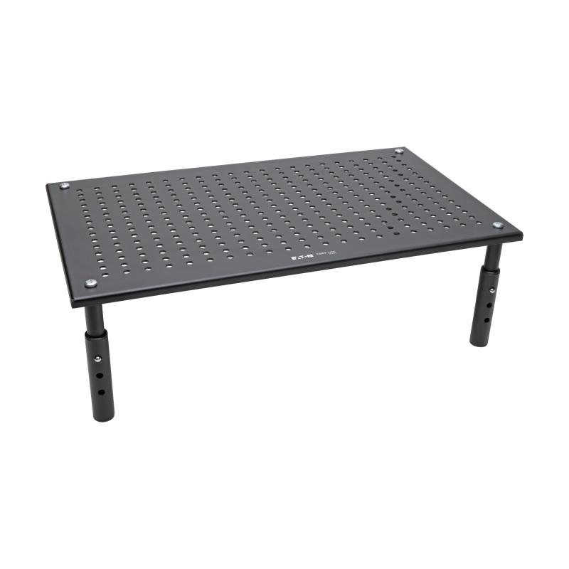 Monitor Riser Stand Desktop Metal Height Adjustable Black 18X11