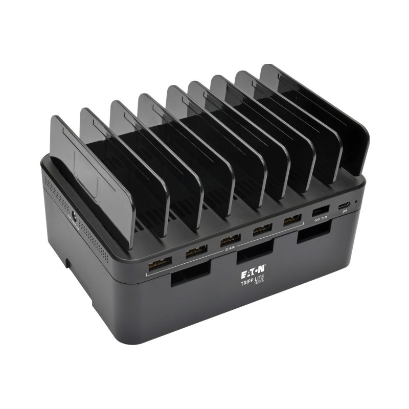 7Port Usb Charging Station Hub Quick Charge 3.0 Usb-C Storage