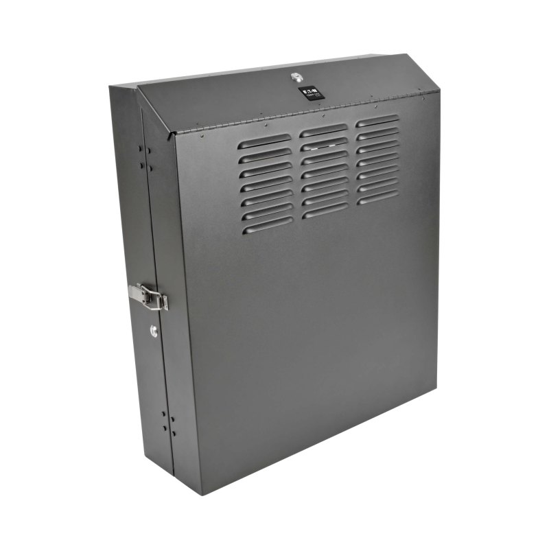 4U Wall Mount Low Profile Secure Rack Encl Cabinet Vertical