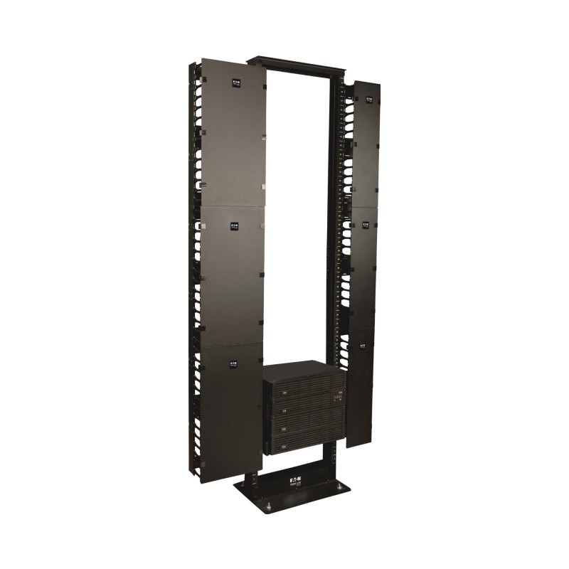 12In Width High Capacity Vert Cabl Mngr Double Finger Duct