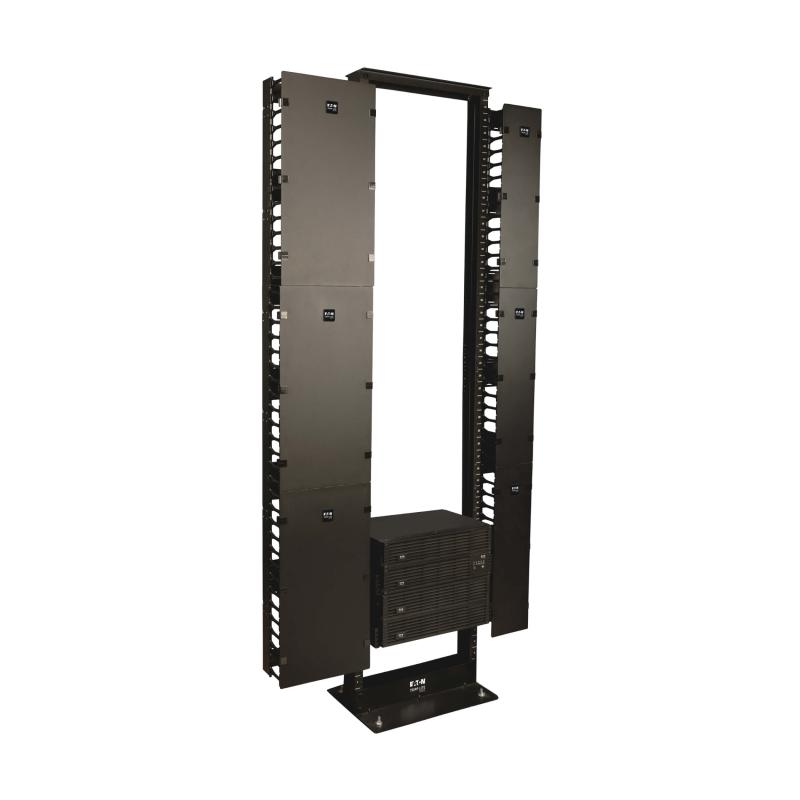 12In Width High Capacity Vert Cabl Mngr Double Finger Duct