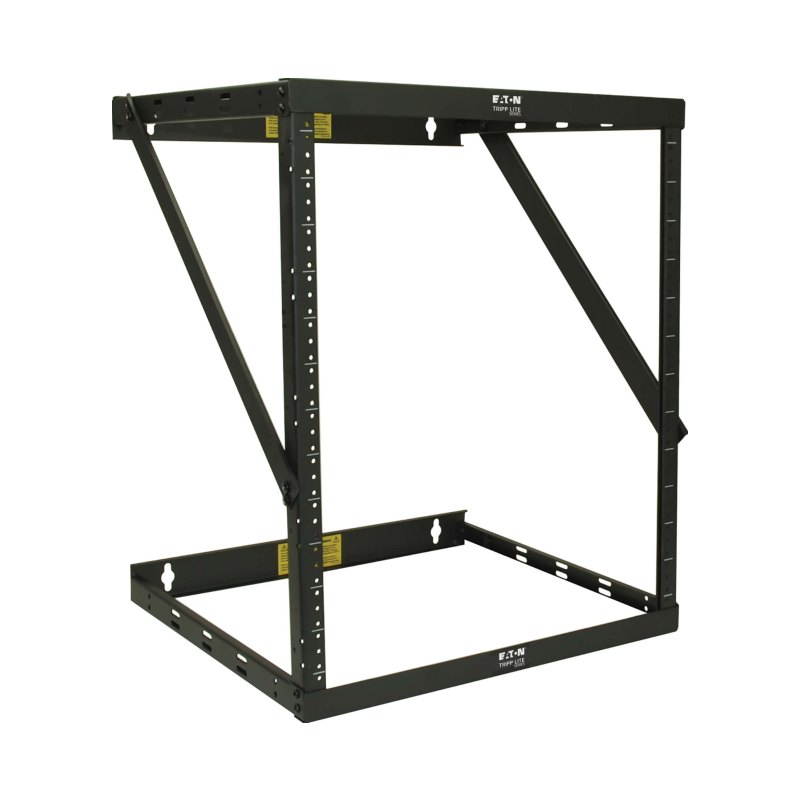 12U Wall-Mount Open Frame Rack Cabinet Heavy Duty