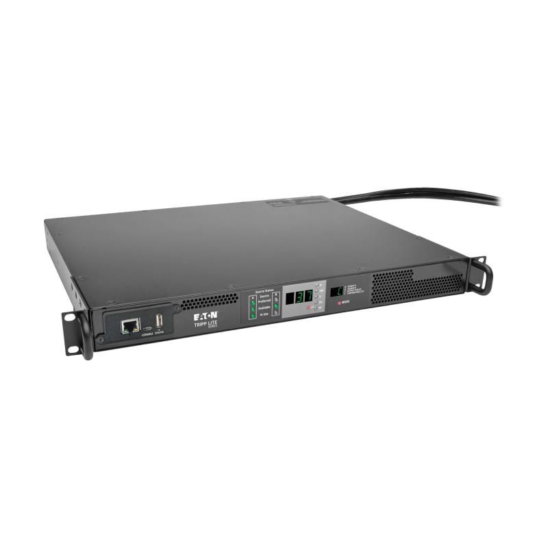 Pdu Monitored Horizontal 3.7Kw 230V Ats Iec309 16A 1U Rackmount