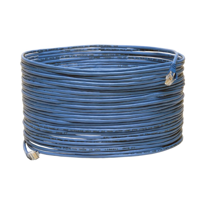 Cat5E 350 Mhz Snagless (Utp) E Patch Cable/ (Rj45 M/M ) - Blue/ 75