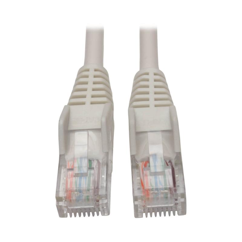 15Ft Wht Snagless Cat5E Cbl