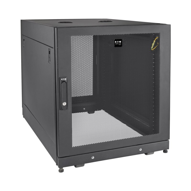 14U Enclosed Rack Svr Cabinet 42In Deep W/ Doors Sides