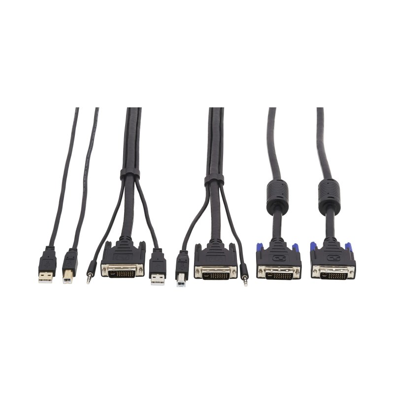 Dvi Kvm Cbl Kit Usb/Aud 6 Ft