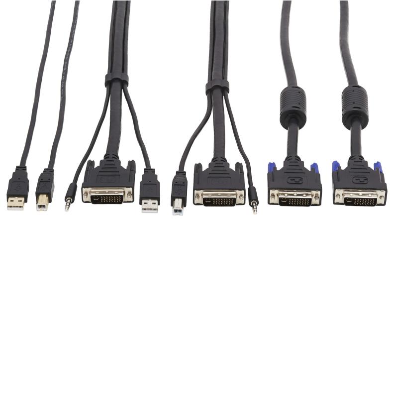 Dvi Kvm Cbl Kit Usb/Aud 6 Ft