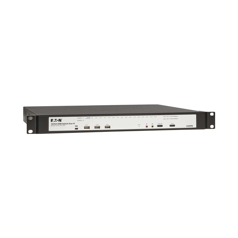 Cat5E Kvm Over Ip Switch 16-Port 1U Taa
