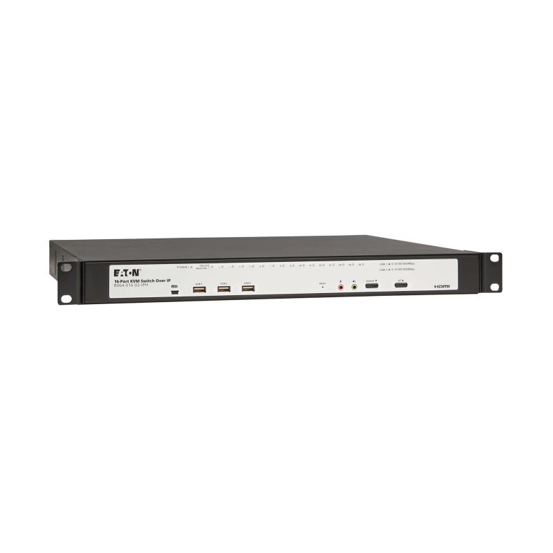 Cat5E Kvm Over Ip Switch 16 Port 1U Taa