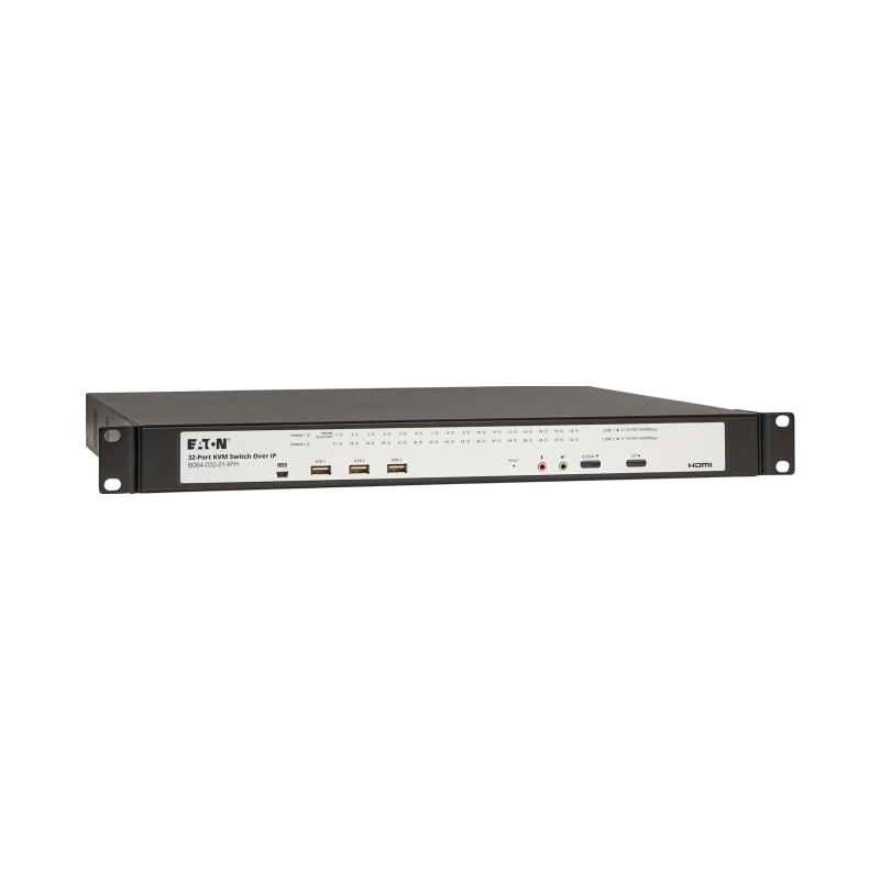 Cat5E Kvm Over Ip Switch 32 Port 1U Taa