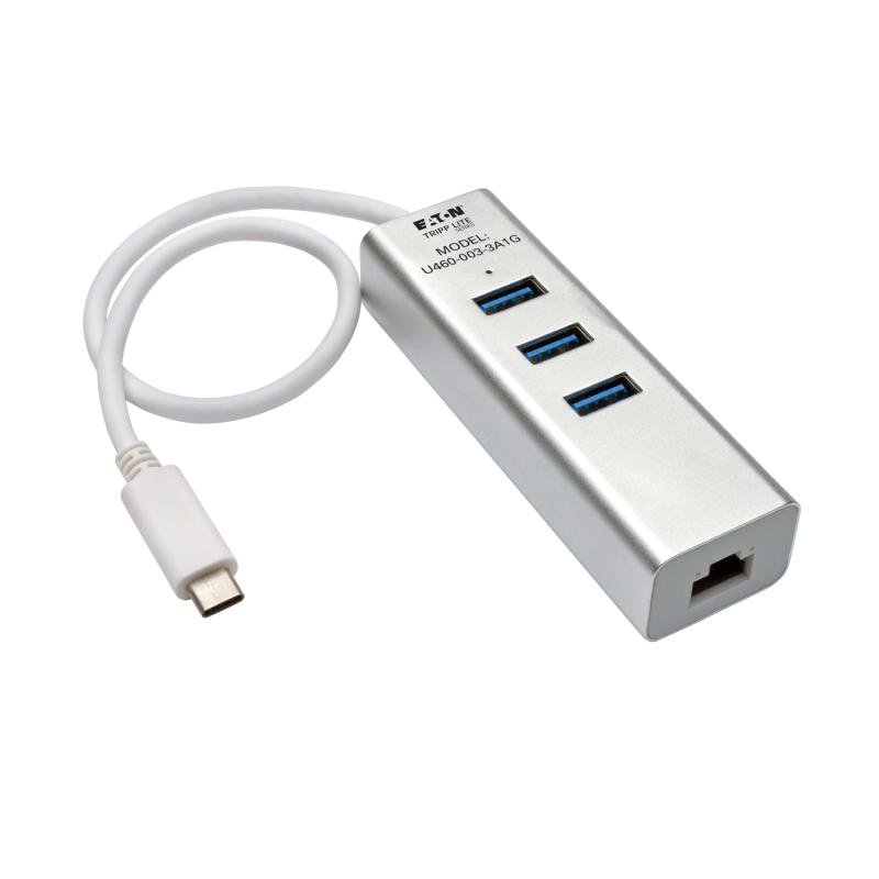 Concentrateur Ethernet Gigabit Type C 3Pt