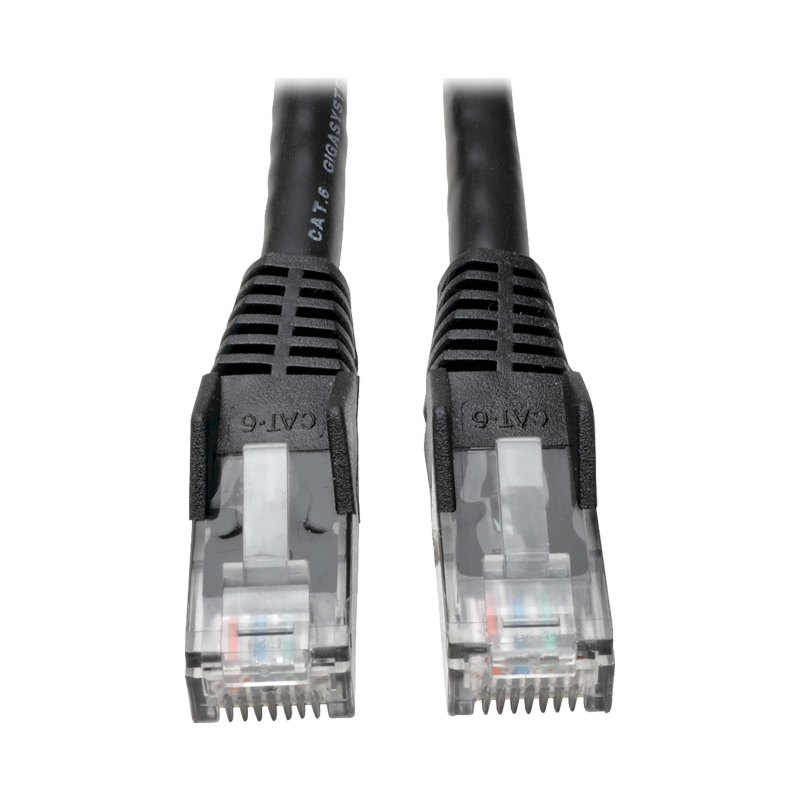50Ft Blk Ct6 Snag Cbl