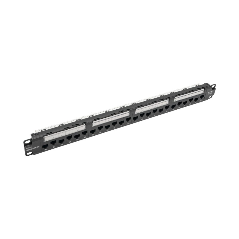 24Pt Cat6A Patch Panel