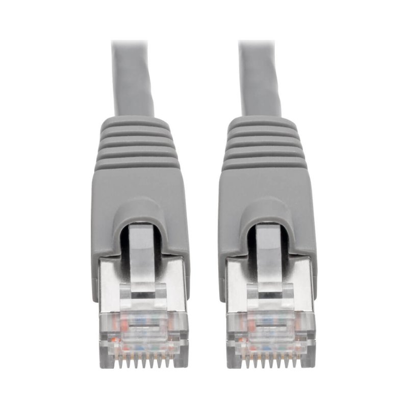 14Ft Gray Cat6A Snags Ptch Cbl