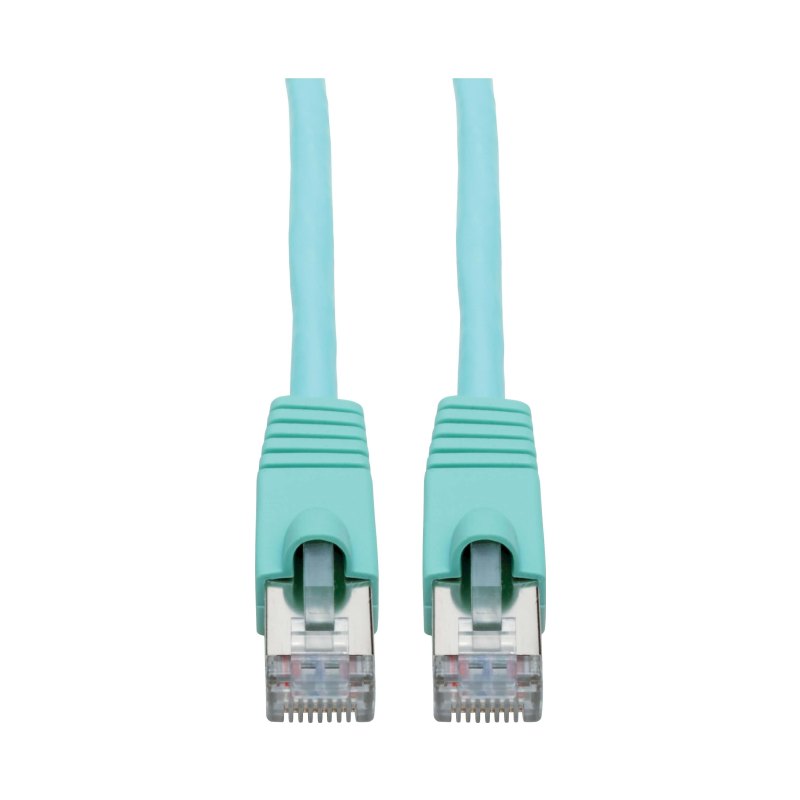 7Ft Aqa Cat6A Snag Ptch Cbl