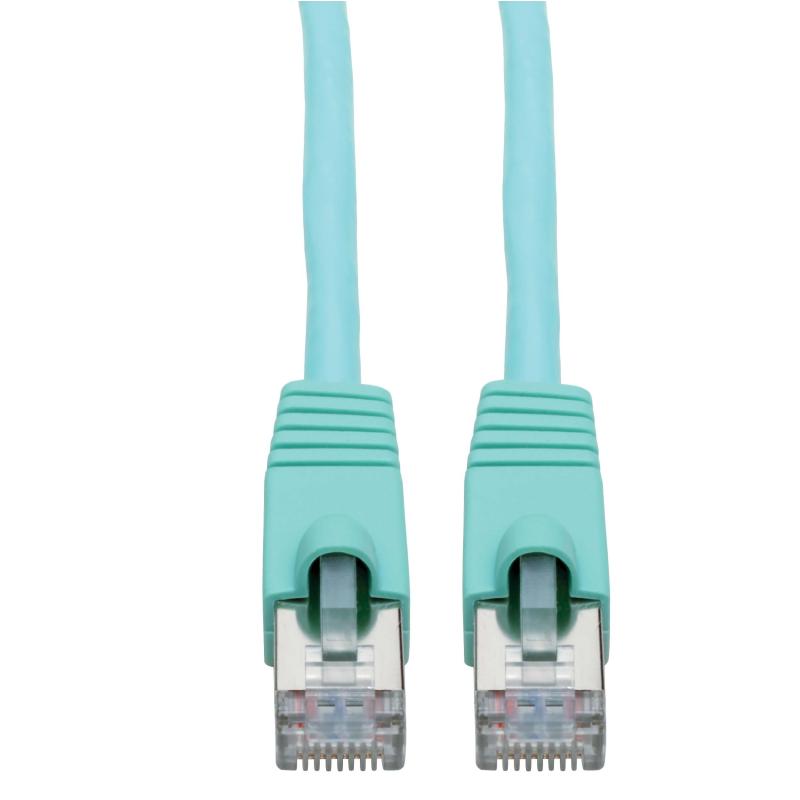 7Ft Aqa Cat6A Snag Ptch Cbl
