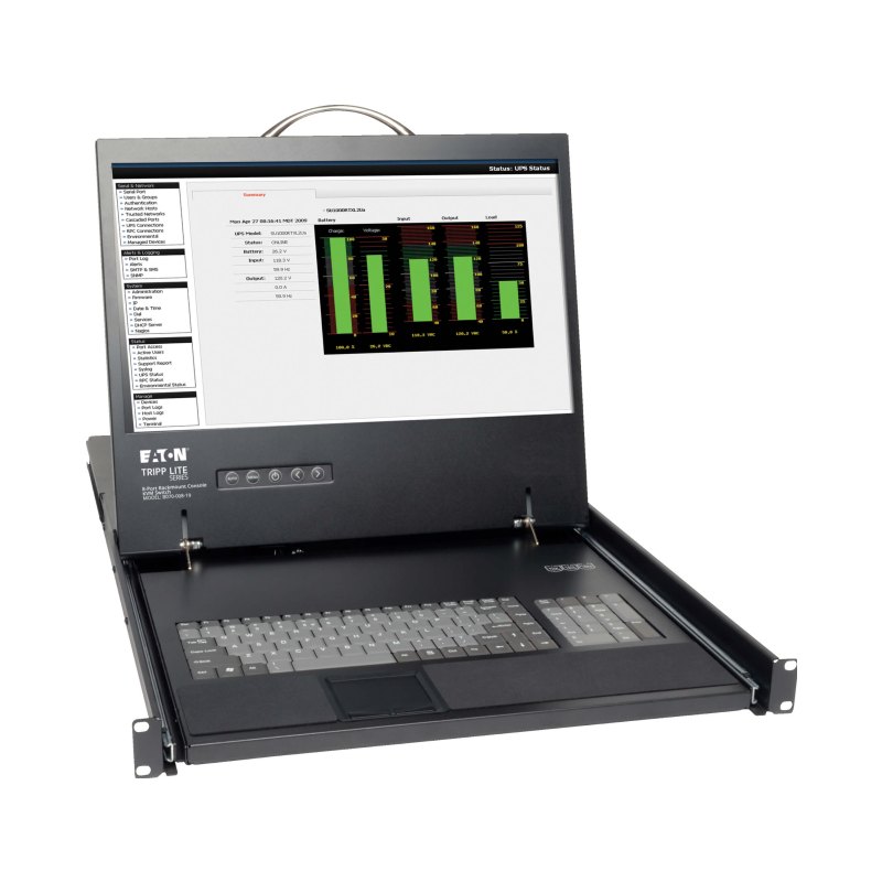8Port Cat5 19In Console Kvm