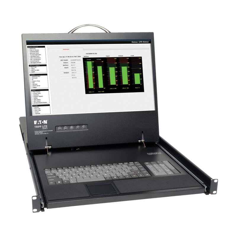 8Port Cat5 19In Console Kvm