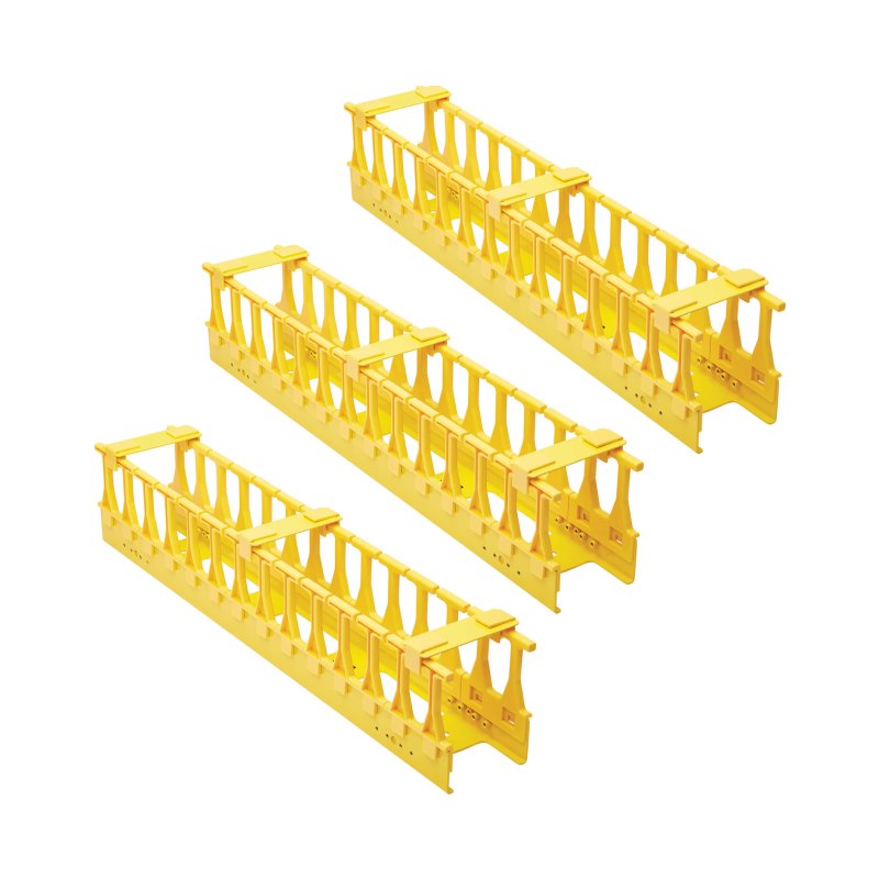 Vertical Cable Manager Double Finger Duct