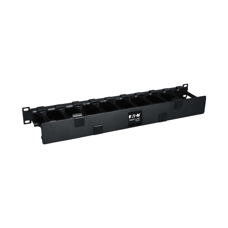 Rack Enclosure Horizontal Cable Manager Steel With Finger Duct 1Urm