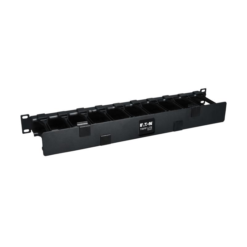 Rack Enclosure Horizontal Cable Manager Steel With Finger Duct 1Urm