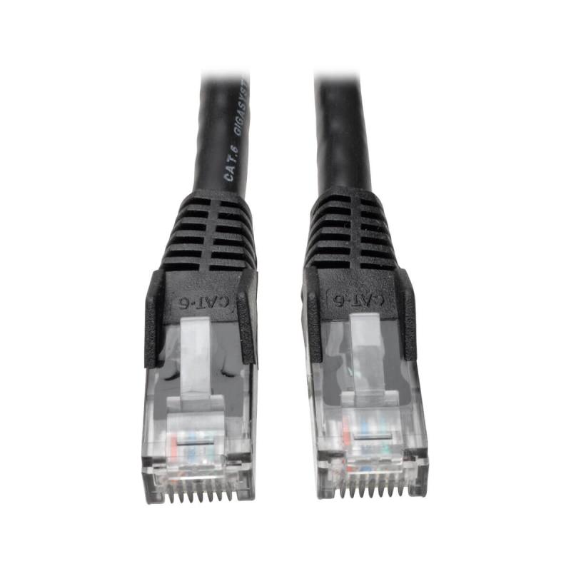 25Ft Blk Ct6 Snag Cbl